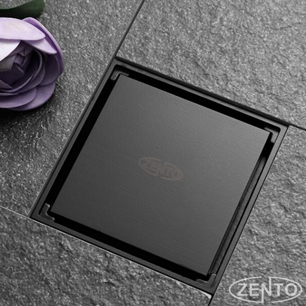 Thoát sàn chống mùi Black series ZT529-1AV (100x100mm) 
