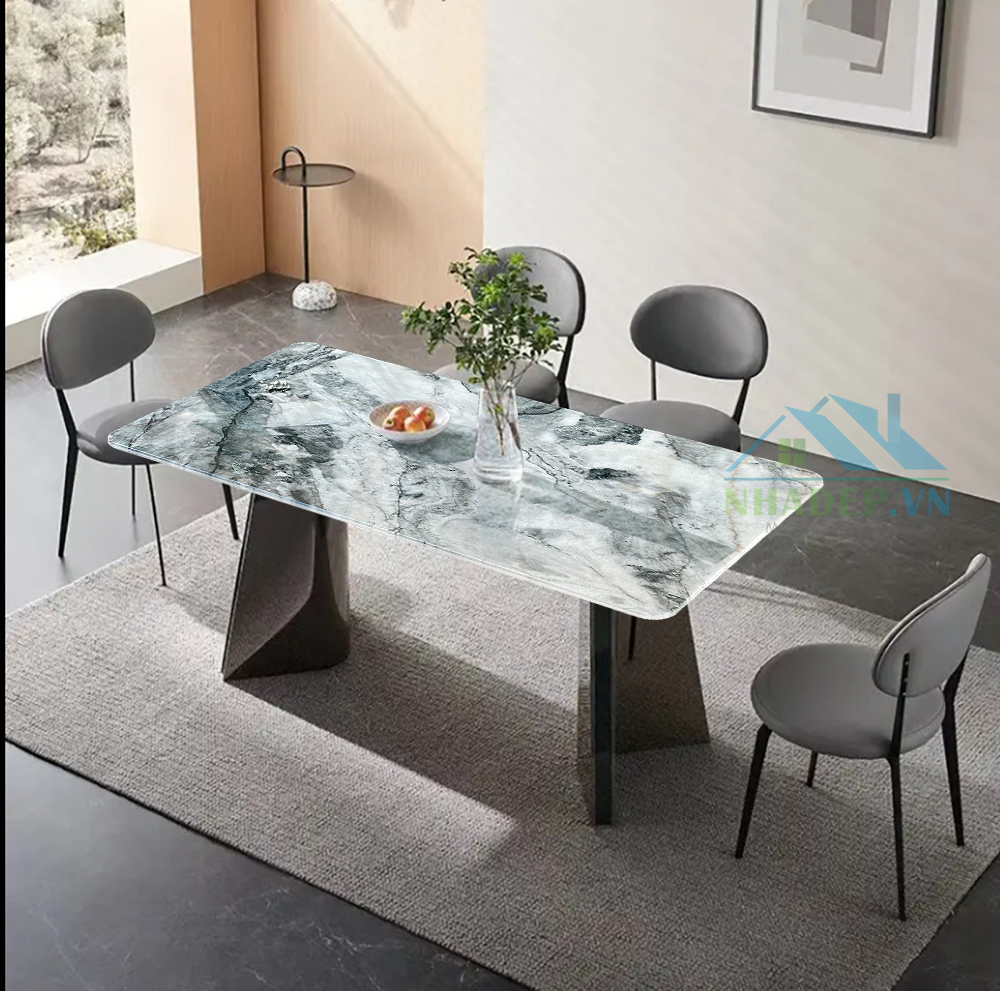 B&agrave;n ăn mặt đ&aacute; nhập khẩu TA2393