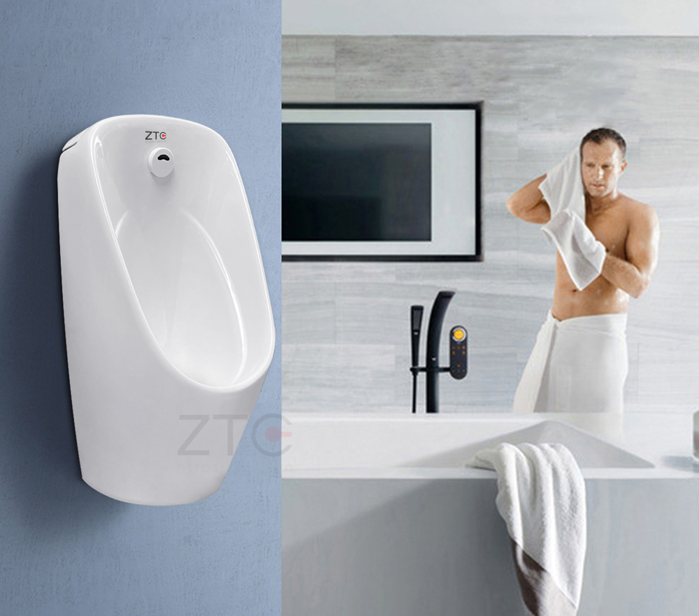 Bồn tiểu nam treo tường cảm ứng JH855