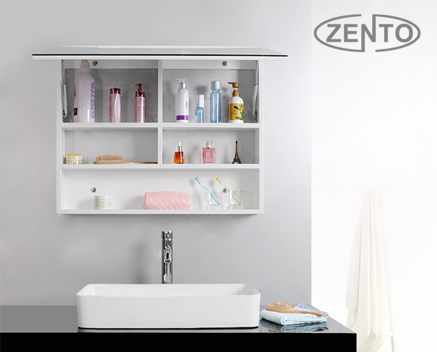 Với Tủ gương phòng tắm Zento ZT-LV919, bạn sẽ tìm thấy một giải pháp trang trí phù hợp với nhu cầu của mình. Với thiết kế hiện đại, tủ chứa nhiều ngăn đựng linh hoạt và một gương lớn, đây là một sản phẩm tuyệt vời để lưu trữ đồ dùng và trang trí phòng tắm của bạn. Khám phá hình ảnh đính kèm để cảm nhận sự sang trọng của nó.
