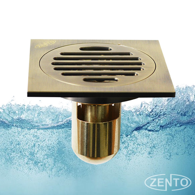 Thoát sàn chống mùi và côn trùng Zento ZT543 (99x99mm)