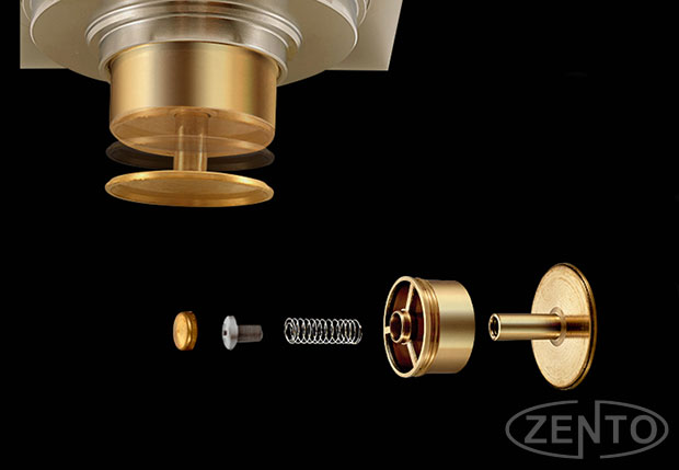 Phễu thoát sàn chống mùi và côn trùng Zento ZT528-1AV (100x100mm)