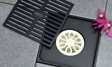 Chọn phễu thoát sàn Zento theo chất liệu: đồng thau, inox khác gì?