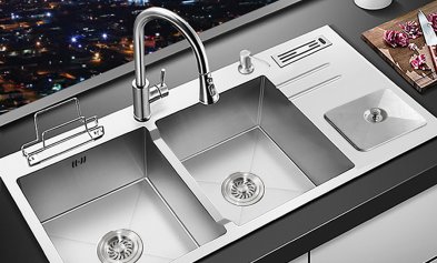 Chốt gì trước khi lắp chậu rửa 2 hố Zento cho công trình bếp