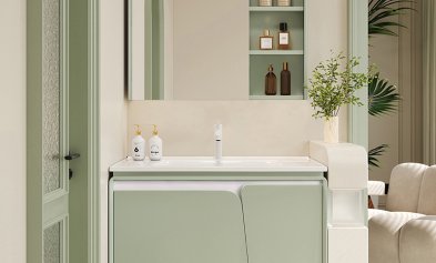 Thói quen dùng tủ chậu PVC giúp bộ lavabo bền hơn mỗi ngày