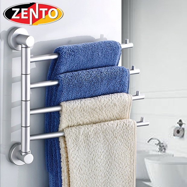 Giá treo khăn 4 thanh Rotating towel bar OLO030 Giá treo khăn 4 thanh Rotating towel bar OLO030