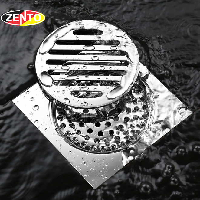 Phễu thoát sàn chống mùi và côn trùng Zento ZT608-2U