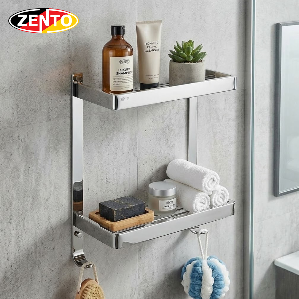 Giá để đồ đa năng 2 tầng Shower Basket HC1279