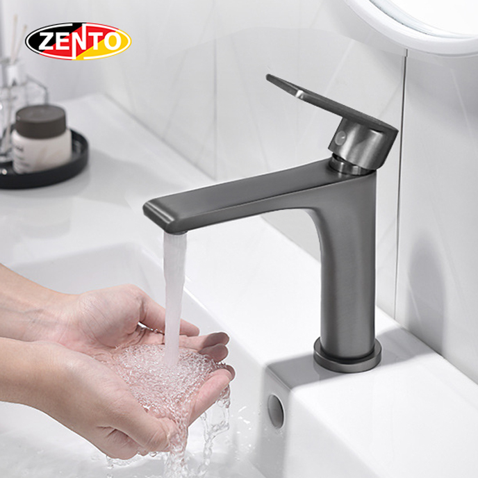 Vòi Lavabo lạnh Zento SUS2128-Gr Vòi Lavabo lạnh Zento SUS2128-Gr