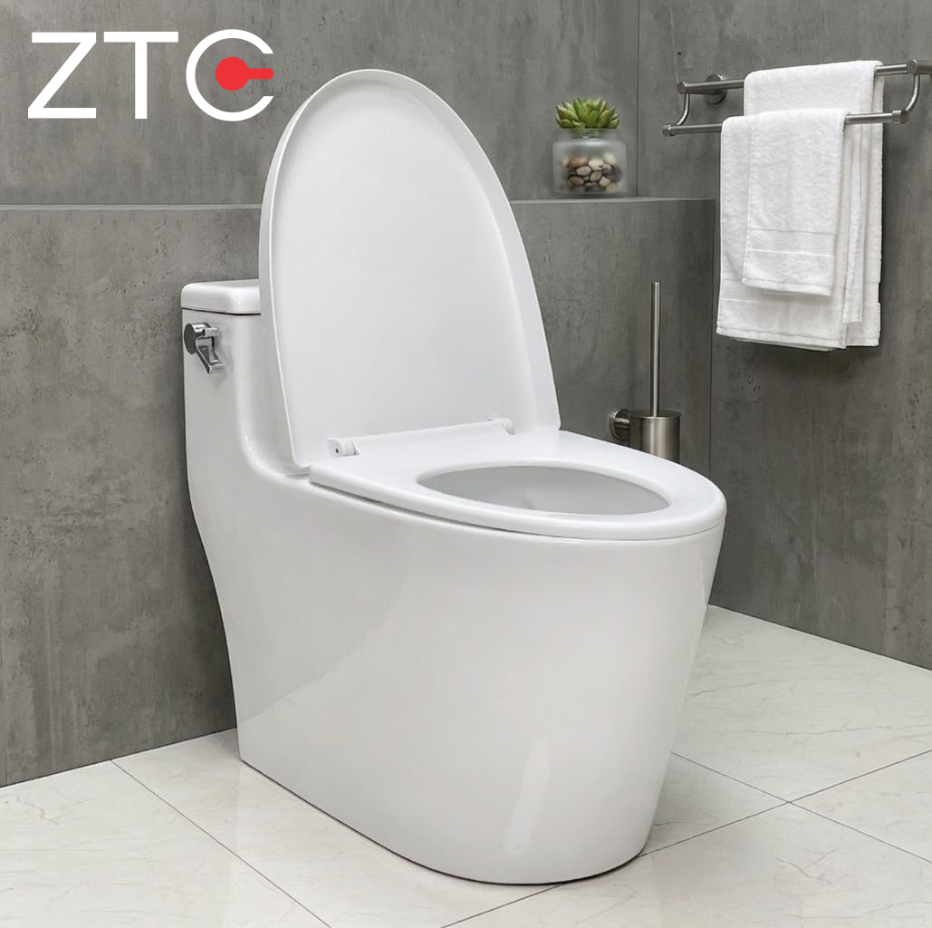 Bàn cầu 1 khối không viền Rimless Toilet ZTC-2225