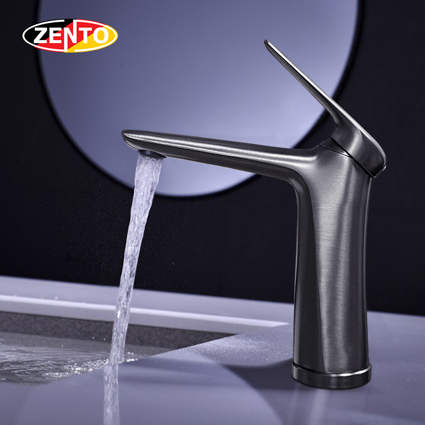 Vòi lavabo nóng lạnh Elegant series ZT2428-Gr