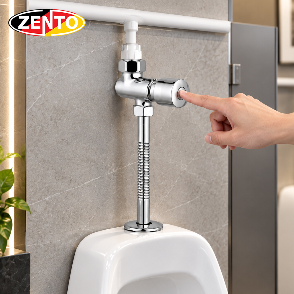 Bộ phụ kiện van xả nhấn tiểu nam Zento JH27PK