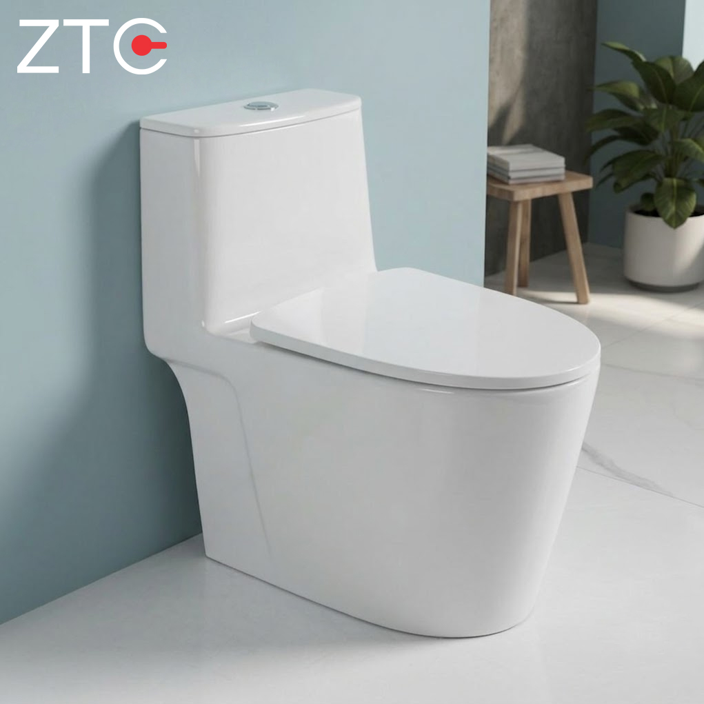 Bàn cầu 1 khối không viền Rimless Toilet ZTC-3965