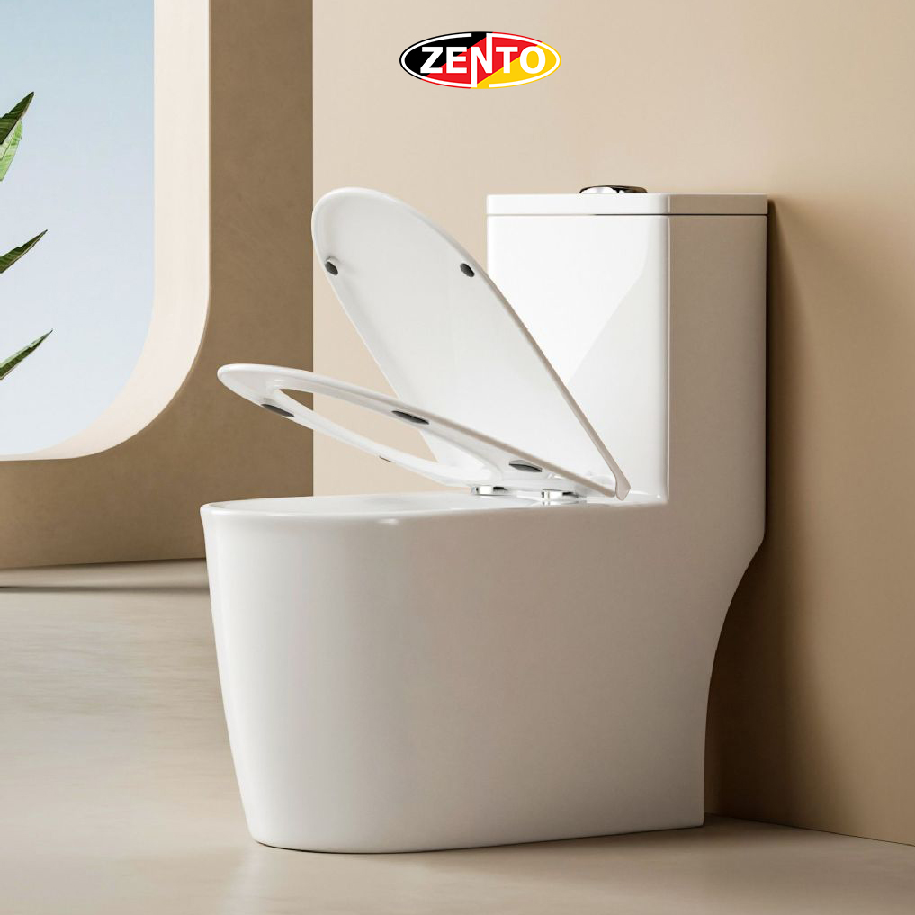 Bàn cầu 1 khối không viền Rimless Toilet BC3984 Bàn cầu 1 khối không viền Rimless Toilet BC3984