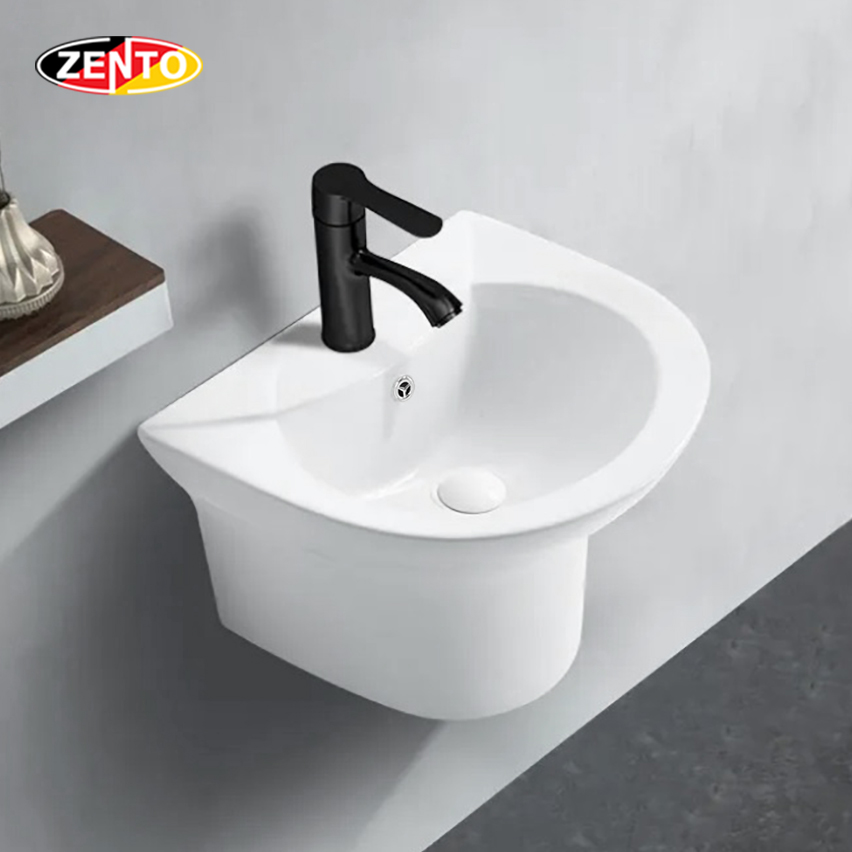 Chậu lavabo treo tường Luxury Zento LV500H (402) Chậu lavabo treo tường Luxury Zento LV500H (402)
