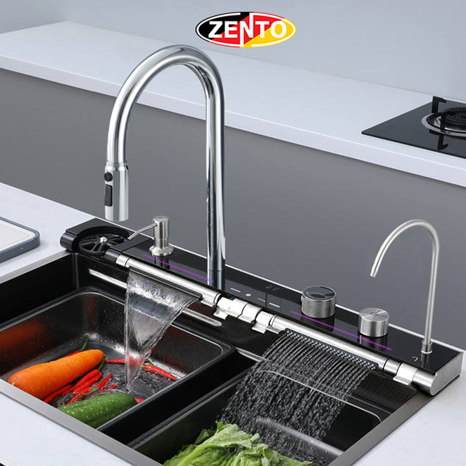 Vòi rửa chén bát Luxury Kitchen Sink SUS5542 (dây rút)