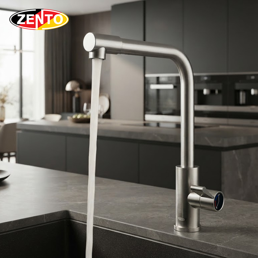 Vòi rửa chén bát nóng lạnh Aluminum Series ZT5902