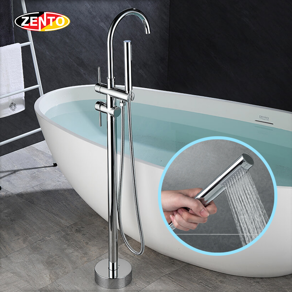 Vòi sen đứng bồn tắm Zento ZT6174 (Floor Spout 6502) Vòi sen đứng bồn tắm Zento ZT6174 (Floor Spout 6502)