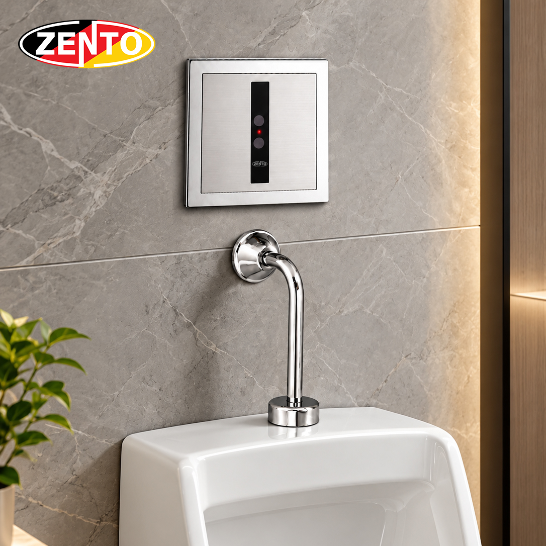 Bộ phụ kiện van xả cảm ứng âm tường Zento JH58-PK (AC&DC)