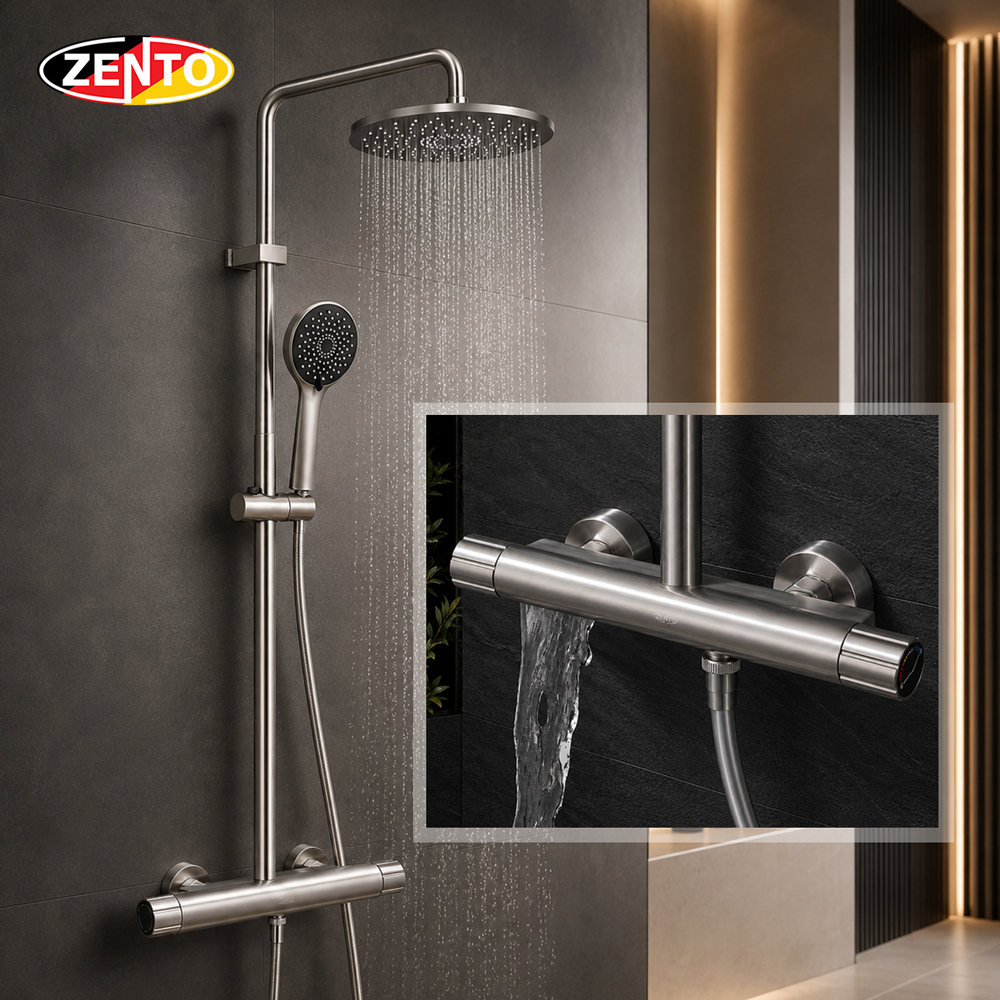 Bộ sen cây nóng lạnh Zento Aluminum Series ZT8137