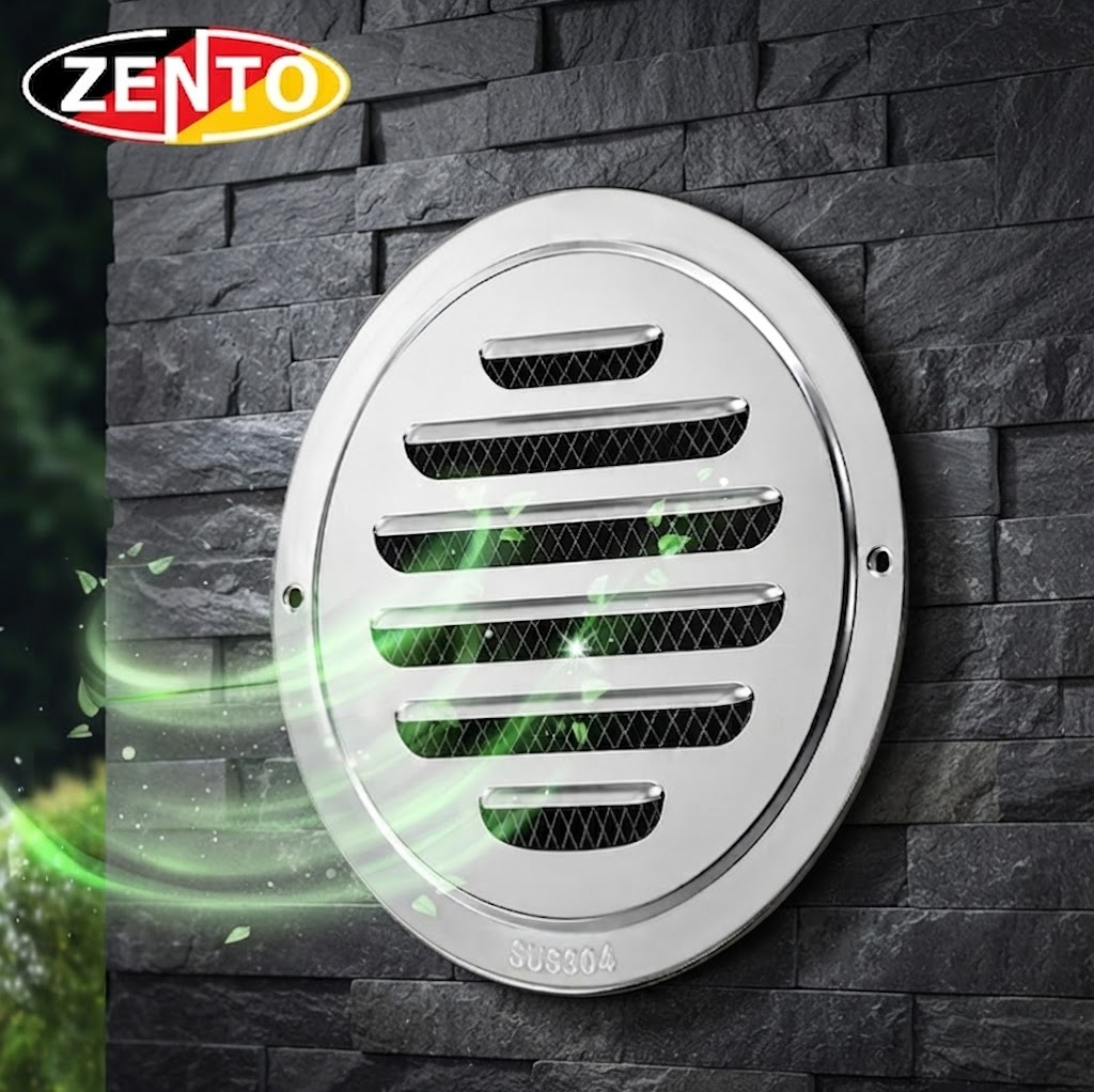 Chụp thông hơi Wall Vent Cap VT80-304-F (Flat)