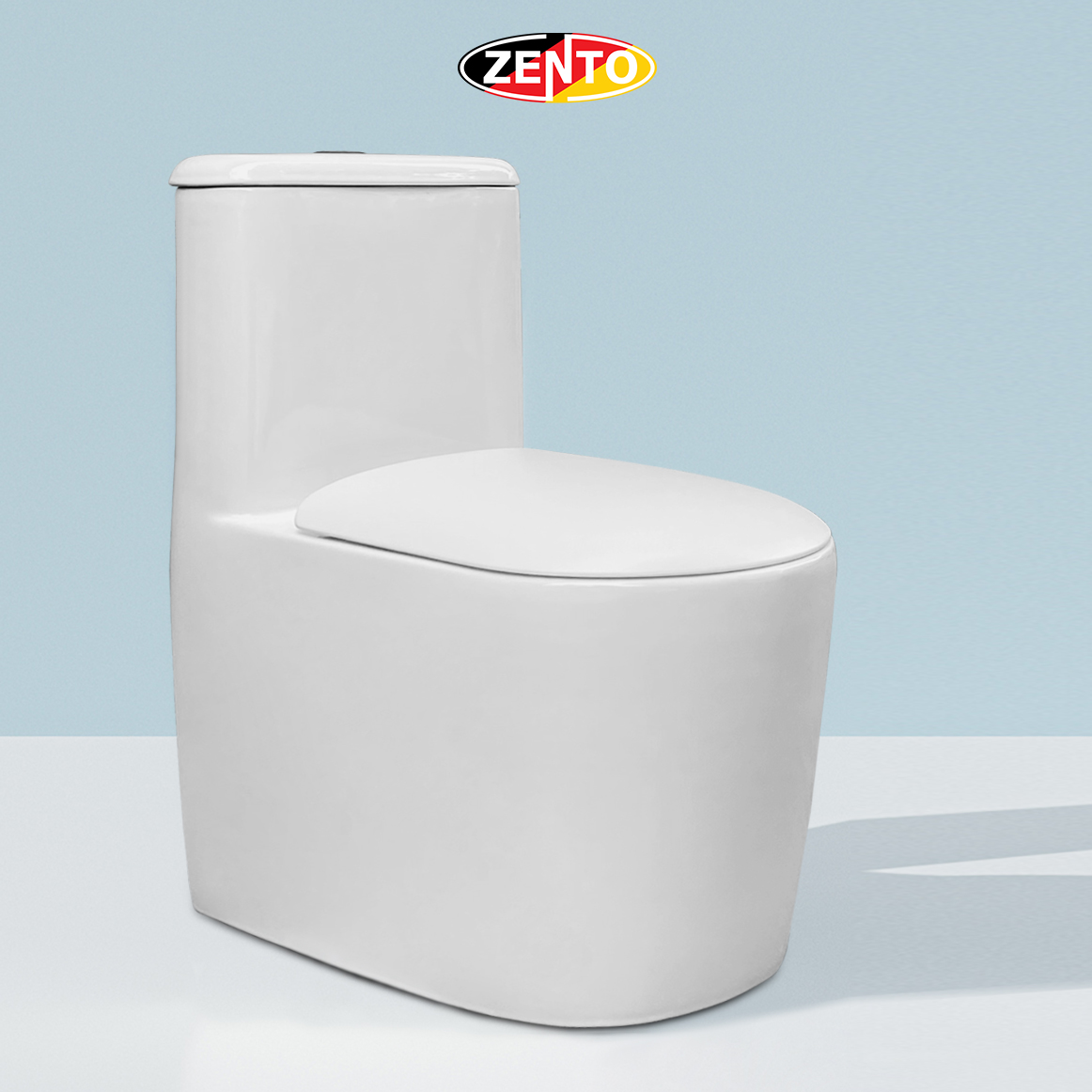 Bàn cầu 1 khối Zento BC9927 Bàn cầu 1 khối Zento BC9927