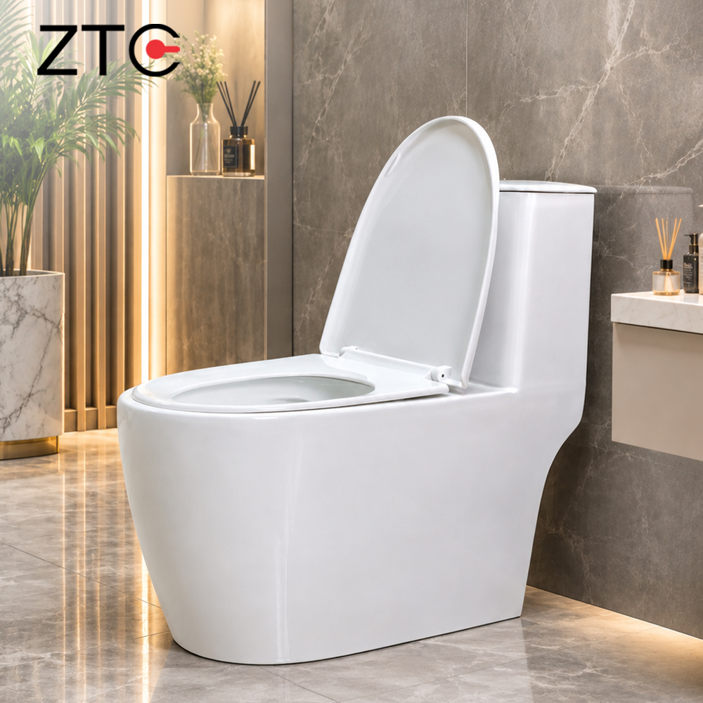 Bàn cầu 1 khối không viền Rimless Toilet Zento ZTC-9938