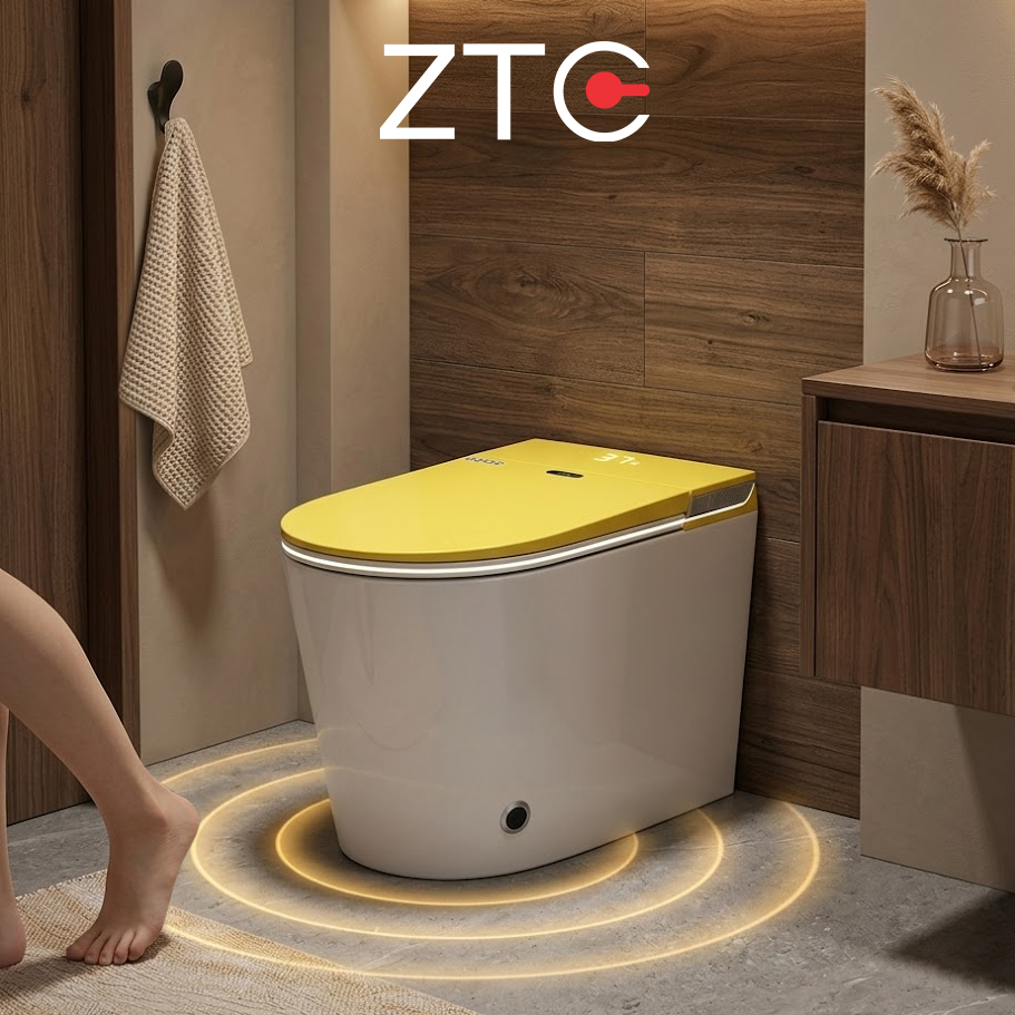Bàn cầu thông minh Integrated Smart Toilet ZTC-BC5021 (Royal Yellow)