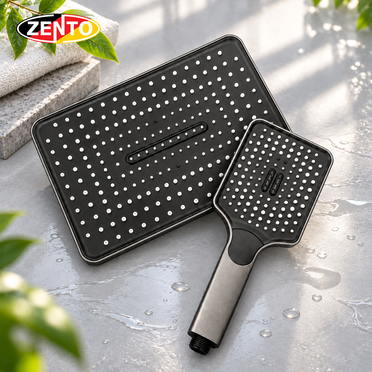 Bộ phụ kiện sen cây Zento ZBS456-Gr (Gray Color)