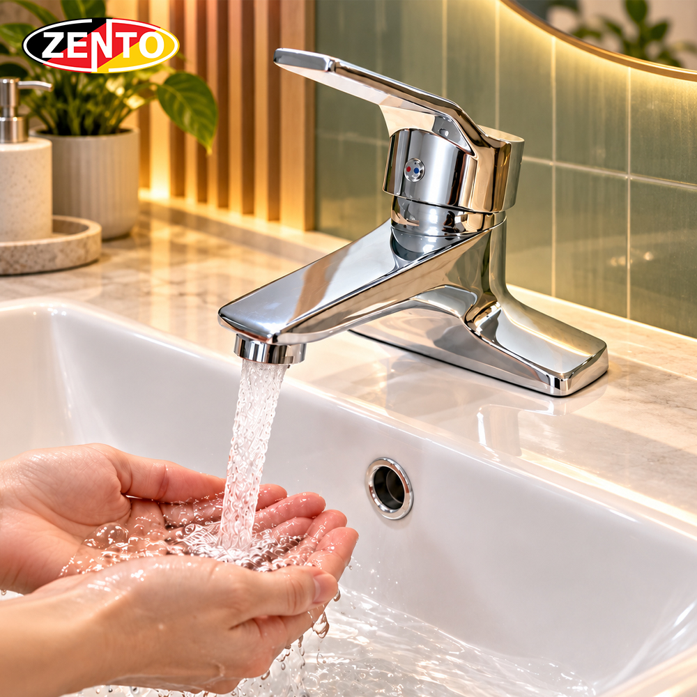 Vòi lavabo nóng lạnh Zento ZT2021
