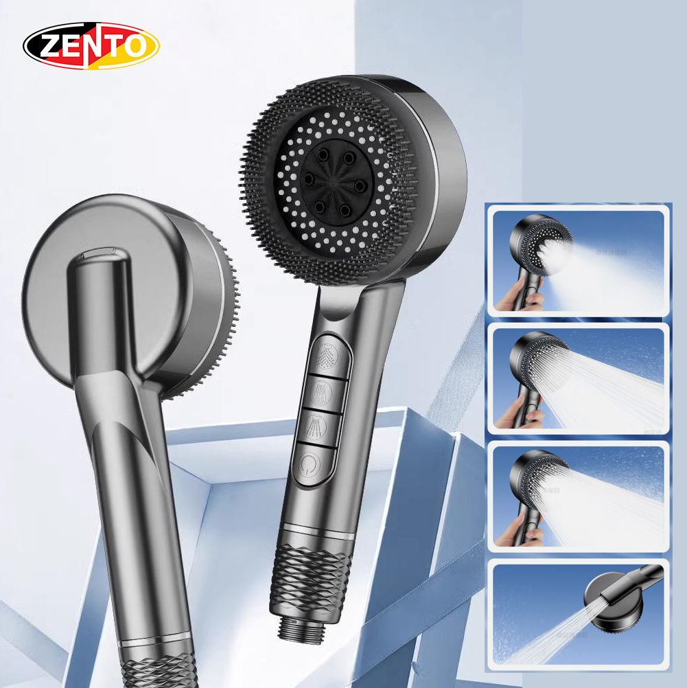 Tay sen 4 chế độ nước ZBS320-Gr Tay sen 4 chế độ nước ZBS320-Gr