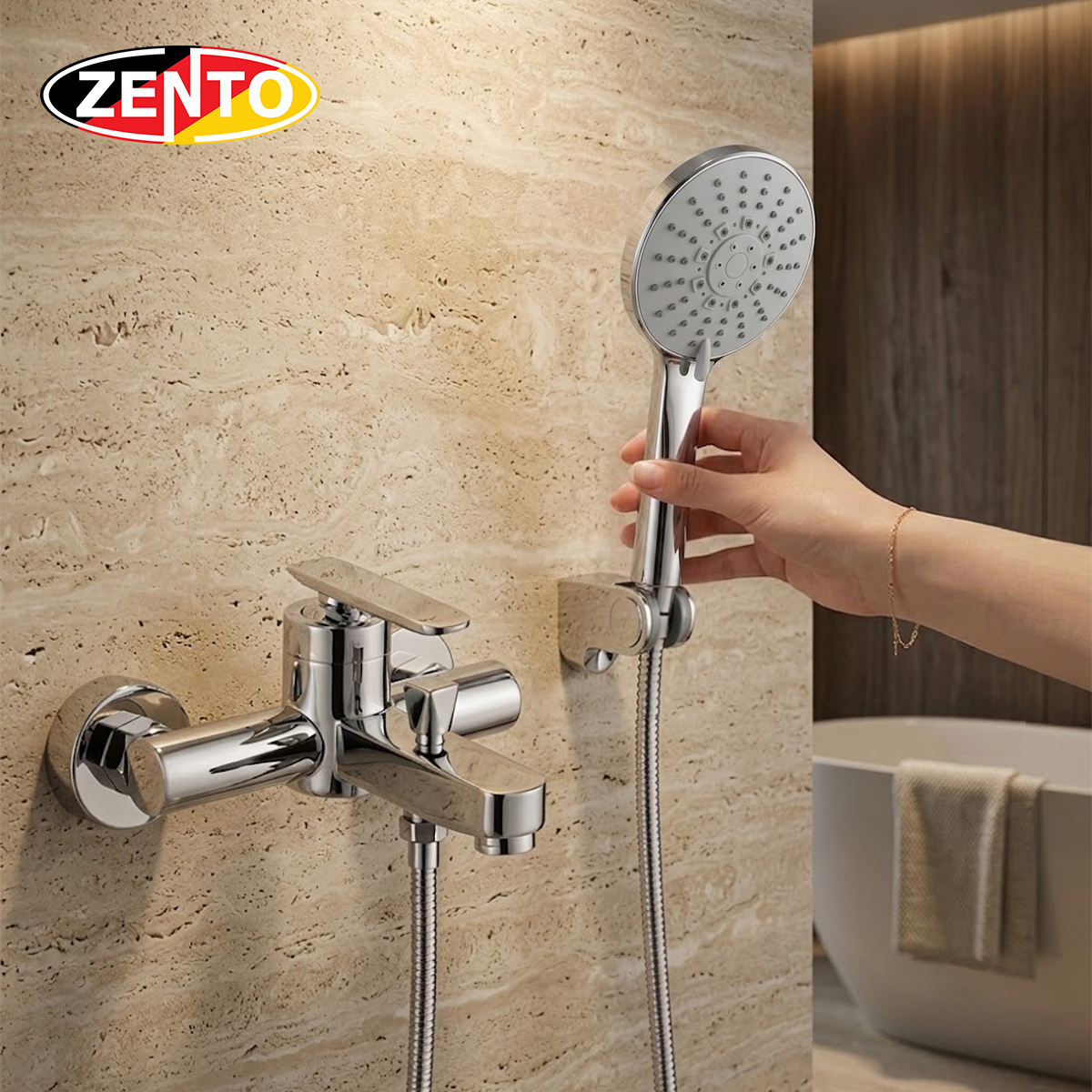 Bộ sen tắm nóng lạnh Melody series ZT6118