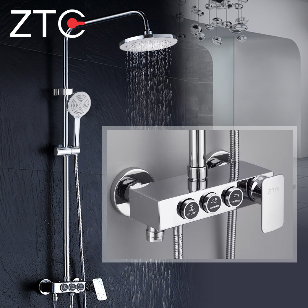 Bộ sen cây nóng lạnh Push-button ZTC8062