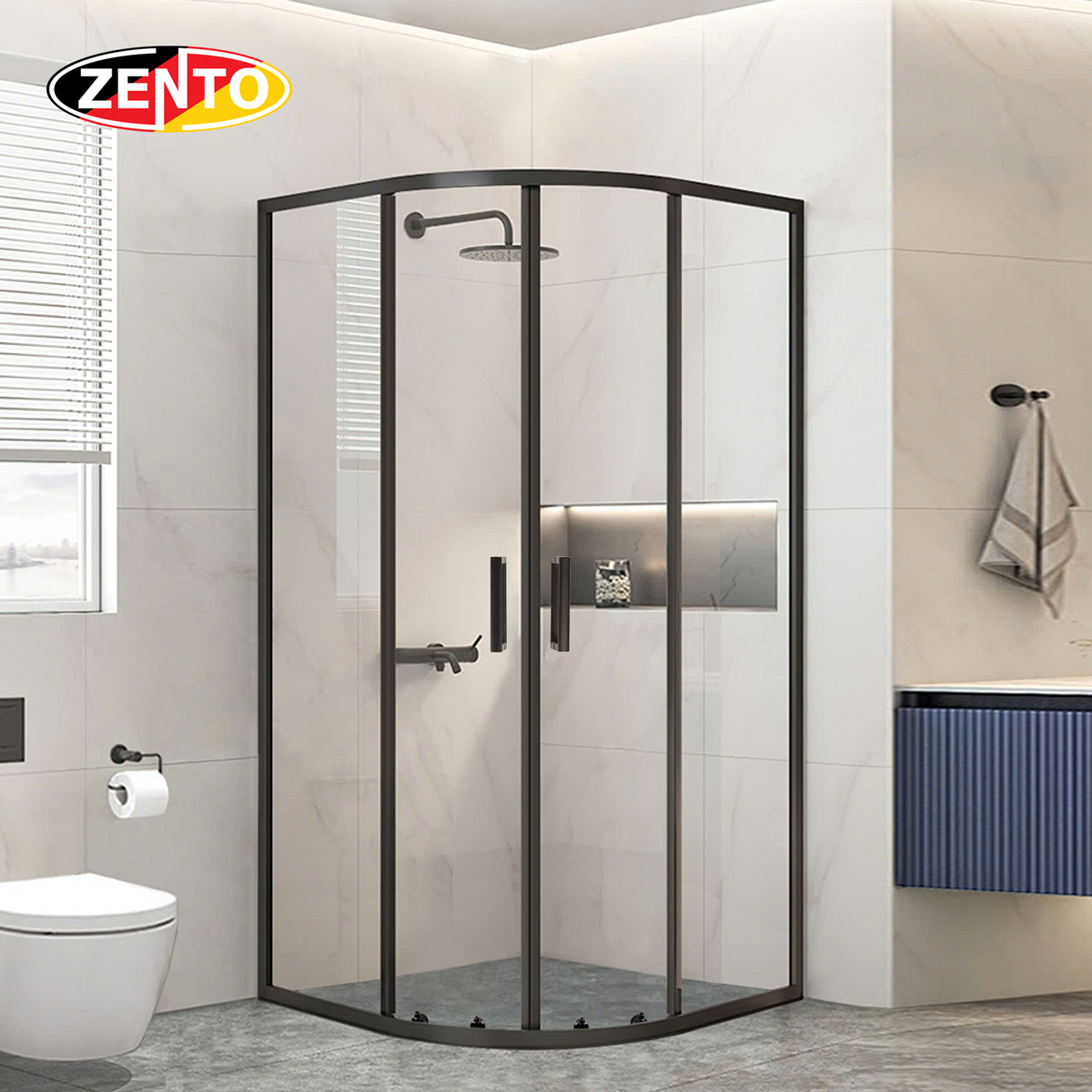 Phòng tắm đứng vách kính Zento B632-1 (Shower Enclosure)