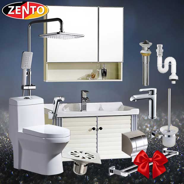 Combo 7 thiết bị vệ sinh cao cấp Zento BS17