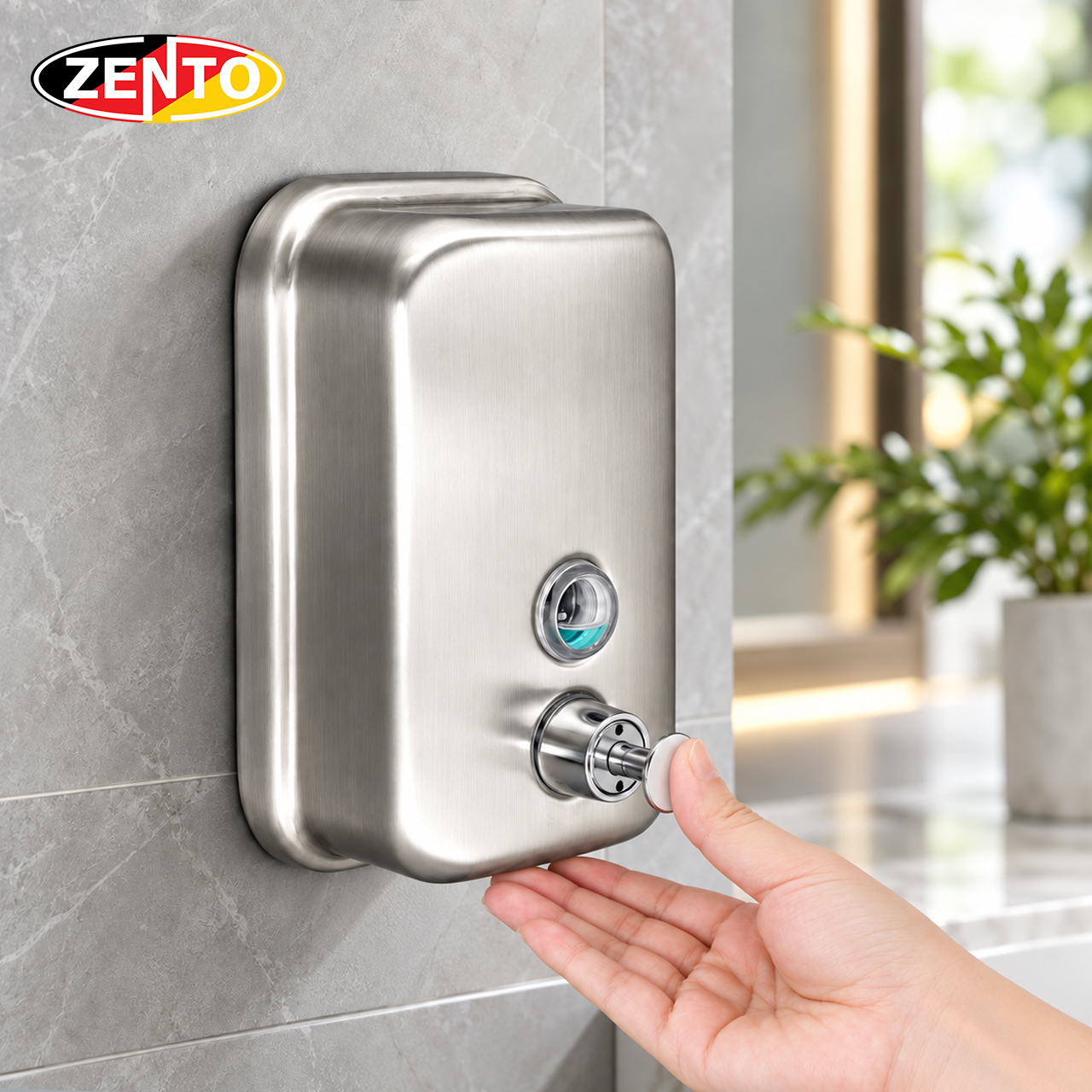 Bình xà phòng nước gắn tường Liquid Soap Dispenser HC302-201