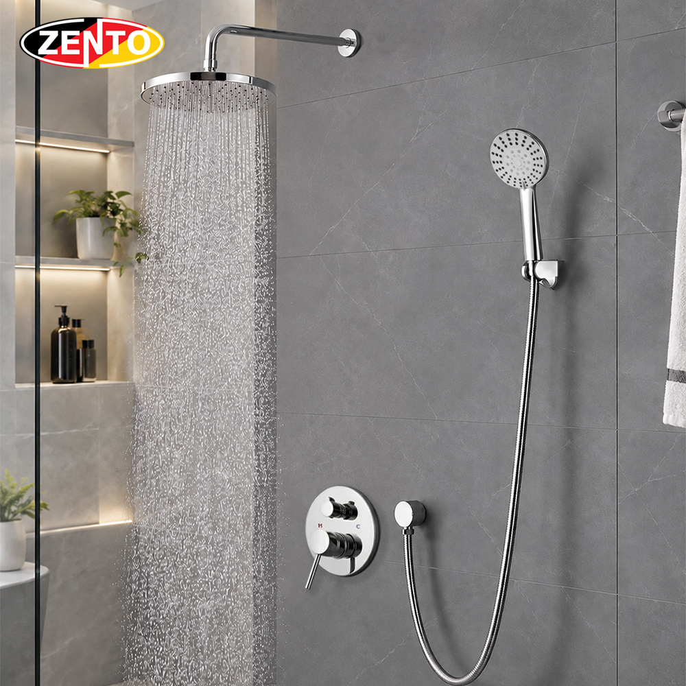 Bộ sen âm tường Wall Mounted Shower Zento ZT8666
