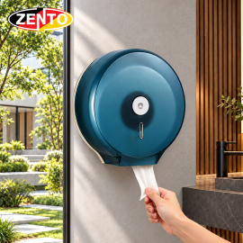 Hộp giấy vệ sinh cuộn lớn HG1293-Teal Hộp giấy vệ sinh cuộn lớn HG1293-Teal