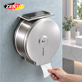 Hộp giấy vệ sinh cuộn lớn có kệ HG1295 Hộp giấy vệ sinh cuộn lớn có kệ HG1295