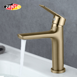 Vòi Lavabo lạnh Zento SUS2127-Brushed gold