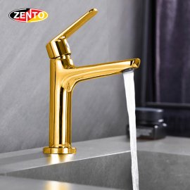 Vòi Lavabo lạnh Zento SUS2127-Gold