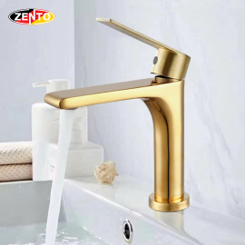 Vòi Lavabo lạnh Zento SUS2128-Gold