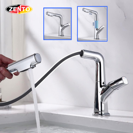 Vòi lavabo nóng lạnh Switch ZT2221(Dây rút)