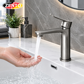 Vòi lavabo nóng lạnh SUS2325-Gr Vòi lavabo nóng lạnh SUS2325-Gr