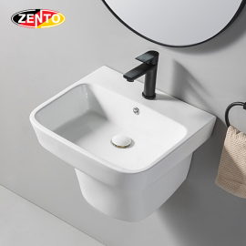 Chậu lavabo treo tường Luxury Zento LV500KE (406)