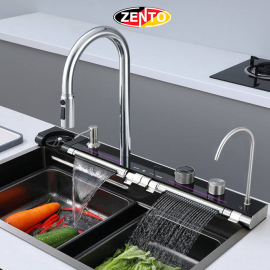 Vòi rửa chén bát Luxury Kitchen Sink SUS5542 (dây rút) Vòi rửa chén bát Luxury Kitchen Sink SUS5542 (dây rút)