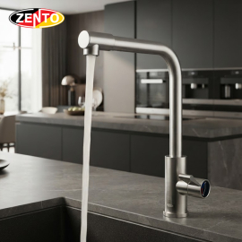 Vòi rửa chén bát nóng lạnh Aluminum Series ZT5902 Vòi rửa chén bát nóng lạnh Aluminum Series ZT5902