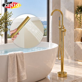 Vòi sen đứng bồn tắm Zento ZT6173-1Polished Gold Vòi sen đứng bồn tắm Zento ZT6173-1Polished Gold