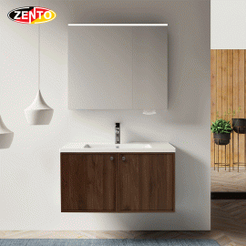 Bộ tủ Lavabo gỗ Plywood Zento LV8993 (6663) Bộ tủ Lavabo gỗ Plywood Zento LV8993 (6663)