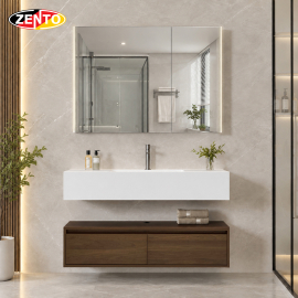 Bộ tủ Lavabo gỗ Plywood Zento LV8992 (6665) Bộ tủ Lavabo gỗ Plywood Zento LV8992 (6665)